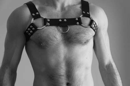 Men's harness belt Good boy