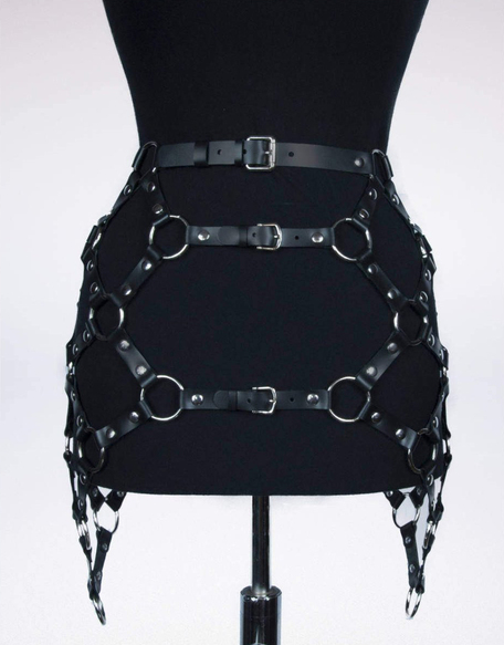 Leather harness females