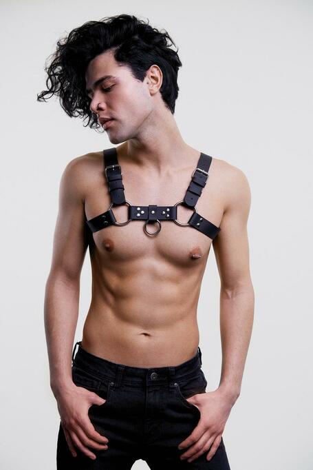 Men's belt harness Obedient