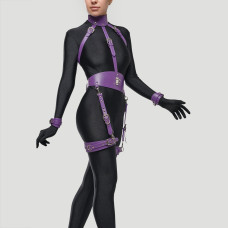 Harness Bondage Set "Calypso" Purple