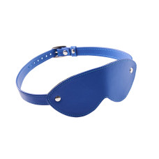 Smooth Blue Eye Mask "Electric Snake"