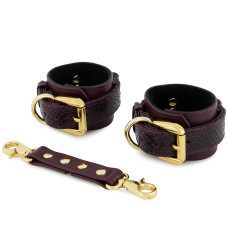 Handcuffs "Burgundy Snake"