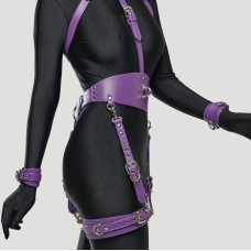 Breast Harness "Calypso" Purple